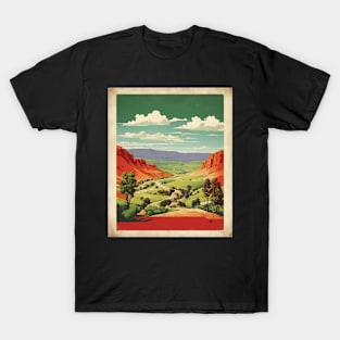 Goulburn Australia Vintage Travel Poster Tourism Art T-Shirt